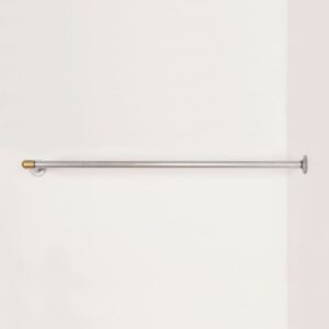 Bøjlestang LIAM Sølv med Messing | Vandrør på Specialmål