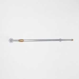 Bøjlestang SARA Sølv med Messing | Vandrør på Specialmål